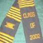 Grambling State University Graduation Bear Stole GSU 2002