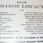 Puccini Manon Lescaut Grieux London 3 Vinyl LP Boxset LLA-28