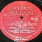 La Boheme Puccini London 2 Vinyl LP Boxset LLP-462 & LLP-463