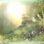 Vintage Framed  Andres Orpinas Signed Print Forest