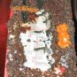 New York NYC Map Manhattan Sculpture Abstract Art Mixed Media Nyugen E. Smith