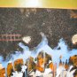 Mixed Media NYC Fire Smoke Abstract Art Nyugen E. Smith