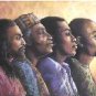 Monica Stewart Men of Vision Art Print Framed African