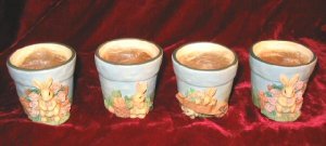 4 NEW RUSS Spring Easter Bunny Candle & Holder