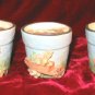 3 NEW RUSS Spring Easter Bunny Candle & Holder
