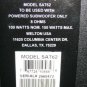 2 Techwood SAT62 2-way Bookshelf Speakers Black Stereo