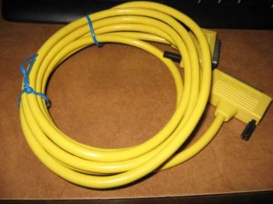 New 8ft Yellow Traveling Parallel Cable Male - Male