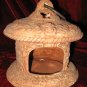 RUSS Berrie Ceramic Bird Feed Candle Holder 100518