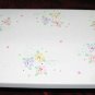 Giftmark 9005W Kids Small Flip White Wooden Stool Bench Floral