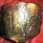 1975 FTD Footed Stemmed Green Depression Glass Bowl
