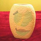 Cute Ceramic Vase Banana Leaf Decor