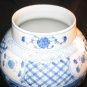 Vintage Large Blue & White Chinese Porcelain Vase Dragon