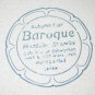 Hearthside Stoneware Autumn Fair Baroque Dinner Plate Japan