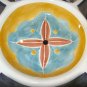 Fabulous 15" Floral 5 Compartment Serving Plate Platter
