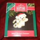 1991 Hallmark Keepsake Ornament Baby's Second Christmas QX4897