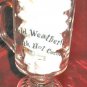 SPODE Christmas Snowmen Pattern 3 Clear Glass Beer Mugs