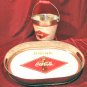 Coca Cola Coke Tulip Clear Bar Pine Glass 16 oz