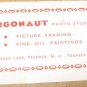Vintage Framed Cross Stitch Fabric Wall Decor Crab 69
