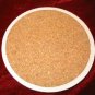 Set of 4 Vintage Clay Coasters Natural Cork Coaster Flowers
