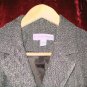 Womens Dress Barn DressBarn Brown Career Suit Jacket 14W 14 W