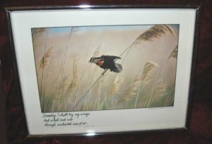 Vintage Photo Benjamin A. Guyger Eileen Lynch Red Wing Blackbird