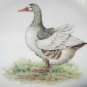 Vintage Decorative Plate Duck Green Rim Vaux Le Vicomte
