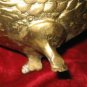 Vintage Brass Pheasant Bird Dove Pigeon Statue Figurine