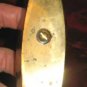 Vintage Solid Brass Sailboat Figure Statue Nautical Boat