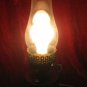Vintage Brass Eagle Electric Hurricane Oil Table Lamp w/ shade