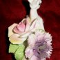 Porcelain Bone China Donkey Floral Rose England