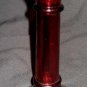 Vintage Ruby Red 7" Glass Candle Holder