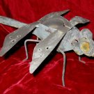 Copper Metal Dragonfly Decor Tealight Candle Holder