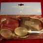 Michael Graves Frosted Egg Drapery Holdbacks Arms Hook