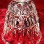 Vintage Crystal Glass Prescut Decorative Bell