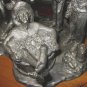 Michael Ricker Saturday Night Bath Cowboy Signed Plaque