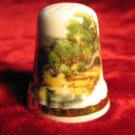 Finsbury Forest Porcelain Bone China Thimble England