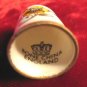 Vintage Porcelain Bone China Flower Thimble England