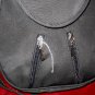 NEW Black Nylon Shoulder Bag Sling Backpack Handbag