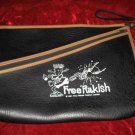 Black Vinyl Free Rakish Zippered Messenger Document Bag Black Vinyl Free Rakish Zippered Messenger Document Bag