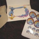 Disney Aladdin Genie Hat Cap Sticker Photo Frame Holder Disney Aladdin Genie Hat Cap Sticker Photo Frame Holder