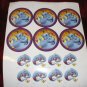 Disney Aladdin Genie Hat Cap Sticker Photo Frame Holder