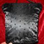 Vintage Black Purse Handbag Evening Bag + Lipstick Holder Case