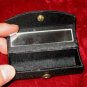 Vintage Black Purse Handbag Evening Bag + Lipstick Holder Case