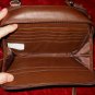 Brown Handbag Shoulder Sling Toiletry Bag