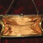 Vintage Gold Purse Handbag Clutch Evening Bag