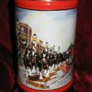 1992 Budweiser Clydesdale Holiday Stein Mug A Perfect Christmas Susan Sampson CS167 1992 Budweiser Clydesdale Holiday Stein Mug A Perfect Christmas Susan Sampson CS167