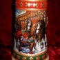 1993 1994 Budweiser Clydesdale Beer Stein Collection Hometown Holiday