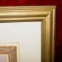 Nice Rose Floral Flower Art Print Poster Wooden Gold Frame