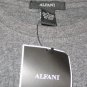 NWT Mens Alfani Gray Crew Shirt Sweater Fleece M