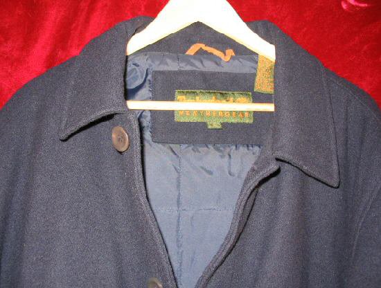 Timberland WeatherGear Wool Pea Coat Winter Jacket L